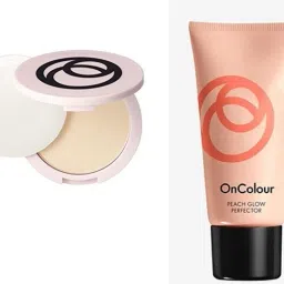 One Color Face Powder Compet And Peach Glow Perfector-image-2