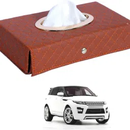 Cross-Tan Tissue Box Leatherette-209 Vehicle Tissue Dispenser-30