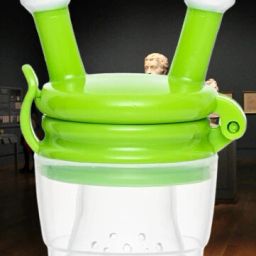 Baby silicone fruit feeder/food feeder/ food nibler/fruit nibler/baby soother f Feeder-image-71