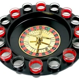 Drinking Roulette, Drinking Game Set (2 Balls and 16 Glasses) Casino Style Drinking Game Drinking Roulette-23