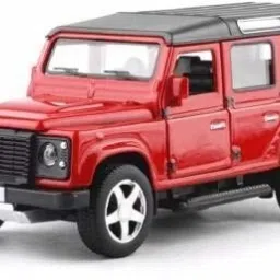 1:32 Die-cast Land Rover Toy car Metal Cars Pullback Toy car for Kids Best Gifts Vehicle Toys for Kids Sound and Light Pull Back Cars Toys & Truck Cars Boys ( Multi Color)-1