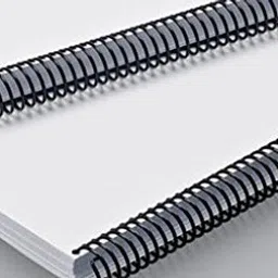 greencom Spiral Binding Ring 20 mm Black (1 Packet) Manual Ring Binder image 2