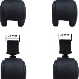 19 mm Wheels for Home Air Cooler, Room Cooler, Personal Air Cooler Appliance Furniture Caster-21