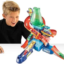 hot wheels Shifters Color Splash ScienceLab Playset image 5