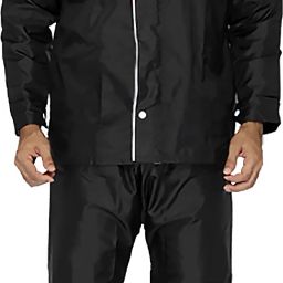 Solid Men Raincoat-image-14