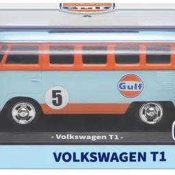 Diecast Alloy Car Model Toys Gulf Volkswagen Bus Toy 1:36 Scale Model-4