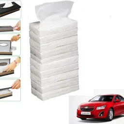 10 SET REFILLER WITH 100 PULLS (200 SHEETS) FOR Chevrolet Cruze Vehicle Tissue Dispenser-image-14