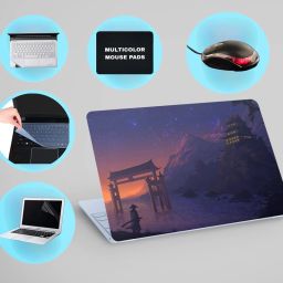 SDM 6IN1LAPTOPSKIN,SCREEN&KEYGAURD PROTECTOR,TRACKPAD,SLEEVEBAG,MOUSEPAD15.6INCH986 Combo Set-image-42