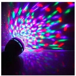 Disco bulb Party light bulb LED rotating light bulb Color-changing light bulb Single Disco Ball-image-98