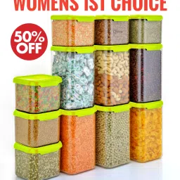 Plastic Grocery Container - 1100 ml, 500 ml-22