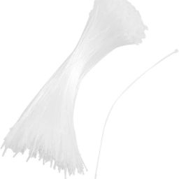 7" White 5000 Pcs Plastic Loop Lock Pins Nylon plastic Tip, Plastic Pins-image-34