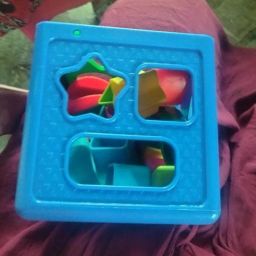 Shape Sorting Cube With 18 Shape And Different Color-CUBE BLUE-573--image-73
