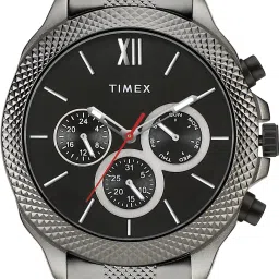 Multi Function Black Dial Analog Watch - For Men TWHG34SMU03-75