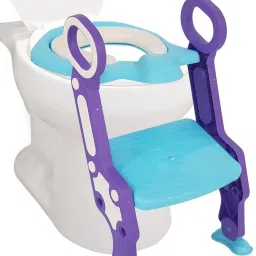 Sturdy Non-Slip Adjustable Potty Toilet Training Seat Chair With Step Stool Ladder For Kids Potty Seat-image-42
