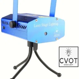 Projector Laser Light Dj Voice-Activated DJ Disco Party Club Light Red Green Disco Ball Set-image-85