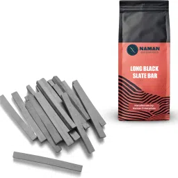 Slate pencil Black long slate bar 1KG slate pencil packet Slate pencil Slate pencil-image-20
