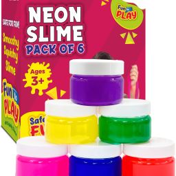 (6 Slime kit) Toys jelly slime putty clay toys kit set pack for girls kids Jelly Multicolor Putty Toy-image-21