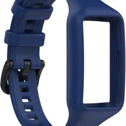 Epaal Full Case Plain Strap for Honor Band 6 / Huawei Band 7 / Huawei Band 6 - Integrated TPU Smart Watch Strap-image-24