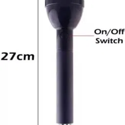 zeno volt Strong Beam Adjustable Focus Zoom Torch 5-Light Modes Waterproof Rechargeable 6 hrs Torch Emergency Light image 4