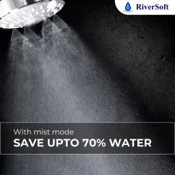 riversoft DIVA-05 Shower filter for hard water with extra cartridge|5 Spray Setting Fixed Mount image 3