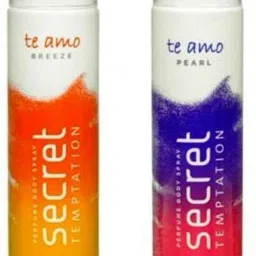 Te Amo Breeze And Pearl Combo Pack 2 Deodorant Spray-For Women-image-48