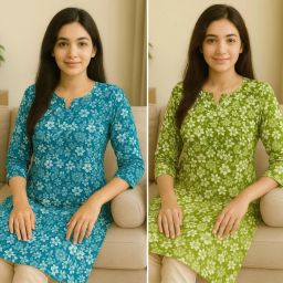 Casual Regular Sleeves Floral Print Women Multicolor Top-image-4