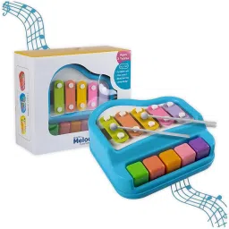 2 in 1 Piano & Xylophone, 5 Multicolored Key-5