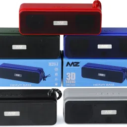 MZ M204 (PORTABLE BLUETOOTH SPEAKER) Dynamic Thunder Sound With High Bass 10 W Bluetooth Speaker image 3