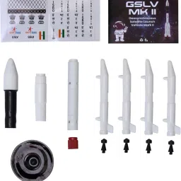 square drop GSLV MK II - Geosynchronous Satellite Launch Vehicle - Astronomy - Sky Science - Do It Yourself Activity Kit image 2