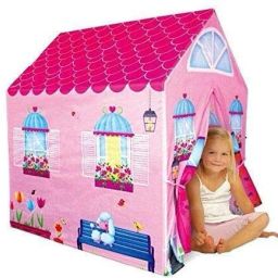 Princess Tent for Girls Room – Pink Foldable Tent-image-47