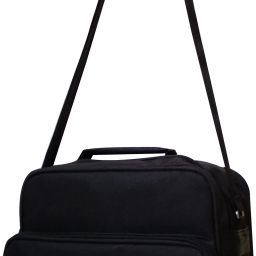Black Men & Women Messenger Bag - Extra Spacious Medium Messenger Bag For Small Documents-image-70