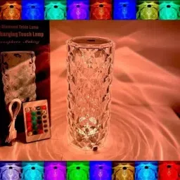 NKL Crystal Diamond Night Light -16 Color RGB Smart Sensor Light-25