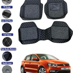 Leather 7D Mat For Volkswagen Polo-image-34