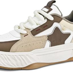 Men Ultra Soft Cushion Lace-Up Sneakers Casuals For Men-image-1