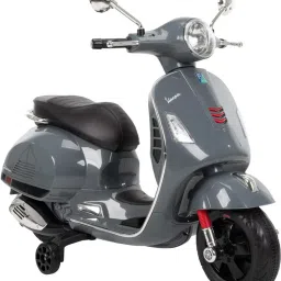 vespa gray Scooter Battery Operated Ride On-image-36