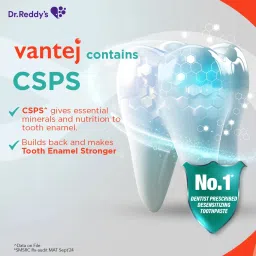 vantej Dr. Reddy's Toothpaste(200gm) Pack of 2*100GM Toothpaste image 5