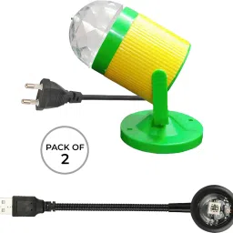 USB Sunset Light + Diwali Disco Light for Home Décor Party Bedroom and Birthday Shower Laser Light-36