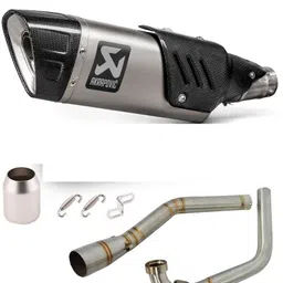 asryd Bajaj, Hero, Yamaha, Honda, TVS, Suzuki, KTM, Hyosung Universal For Bike Slip-on Exhaust System-picture-9