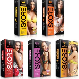 Dotted ( Banana, Dots, Not out, Orange, Pinacolada ) Condom-43