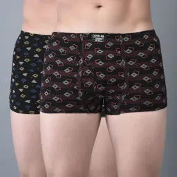 Pack of 2 Soft Combed Cotton Printed Men Trunk-picture-12