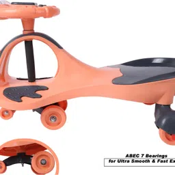 Rideons & Wagons Non Battery Operated Ride On Electric Ride On for kids 2+ years Boys & Girl Tricycle-image-5