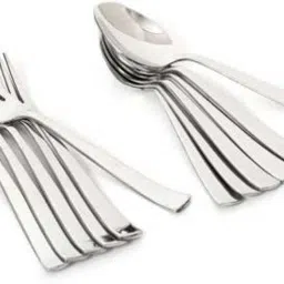 Spoons Forks Disposable Steel Cutlery Set-23