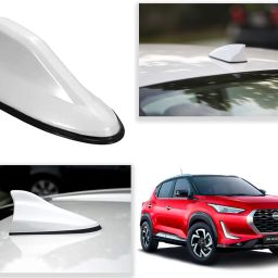Peeps shark-white Nissan Magnite peepsstore pack of 1 antenna for car Satellite Vehicle Antenna-image-14