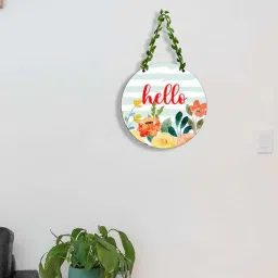 Multicolour Engineered Wood Wall Hanging by Suveharts-picture-11