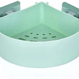 Self Adhesive Multi-Purpose Wall Hanging BATHROOM floating Shelf Regular Organizer-image-92