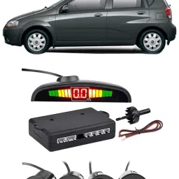 EB81 Black Car Reverse Parking Sensor with LED Display 4 Sensor E81 Parking Sensor-image-39