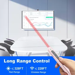 Jihaan USB Type C Clicker with Red Laser Pointer Long Range PPT Control long rang ppt control Presenter image 3