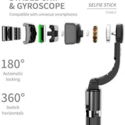 ROAR UVU_417E_mi L08 Gimbal Stabilizer iSteady Pro2 3-Axis Stabilizer Handheld Action Camera for\ Hero 7/6/5/4/3 DJI Osmo , Yi Cam 4K, AEE, SJCAM Sports Cams APP Controls for Time-Lapse, Tracking, Auto Panoramas 3 Axis Gimbal Single Gimbal for Mobile image 2