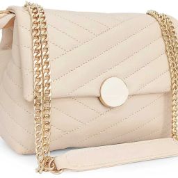 Beige Women Sling Bag Monarque Prestige Élitaire Quilted Luxe Masterpiece Handbag-image-40