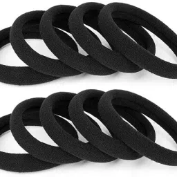 Basic Elastic Band Soft silicone; great grip; often used for braids or children's hair Rubber Band-image-22